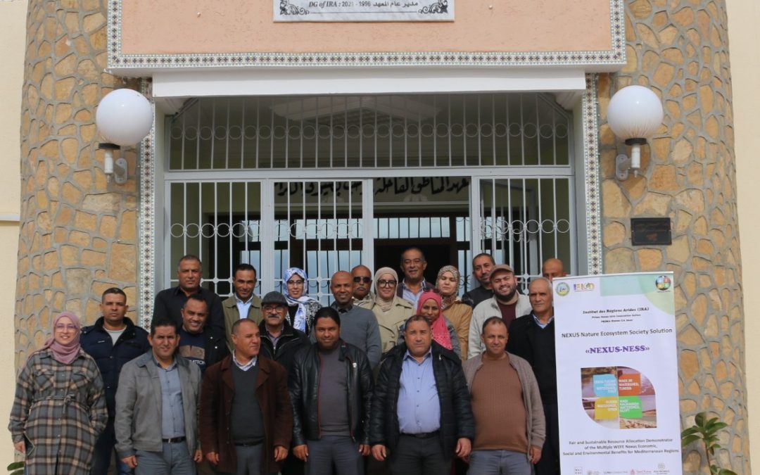 Stakeholder engagement at the IRA NEL in Tunisia: Nexushare training session