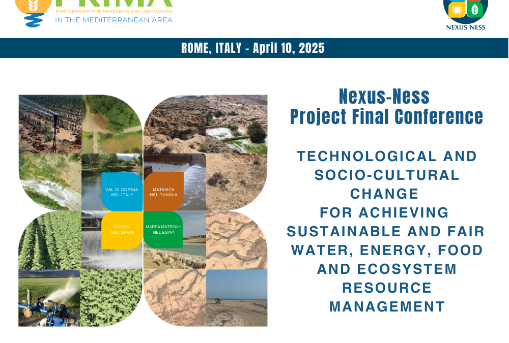 Final Conference of the PRIMA Nexus-NESS Project